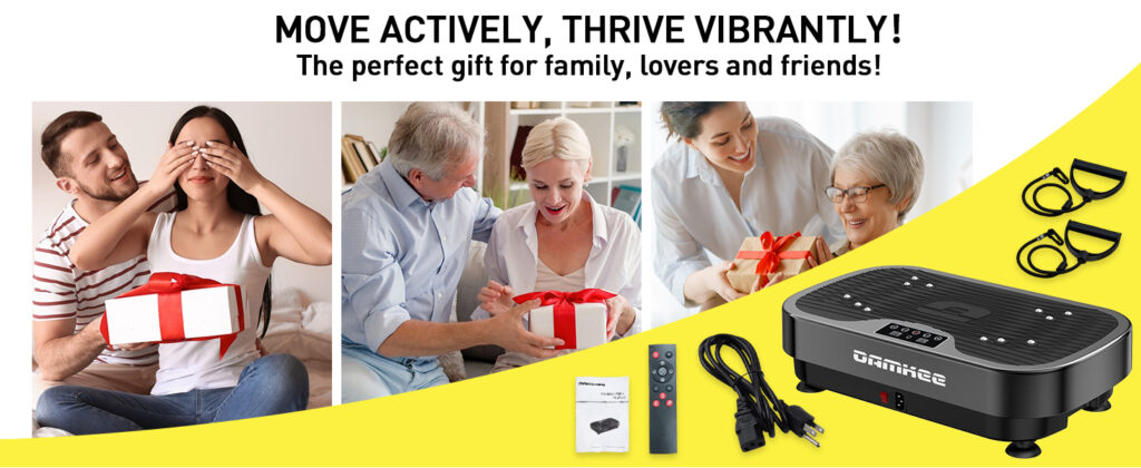 DamKee vibration plate Whole body vibrating equipment for fat burning and flexibility training