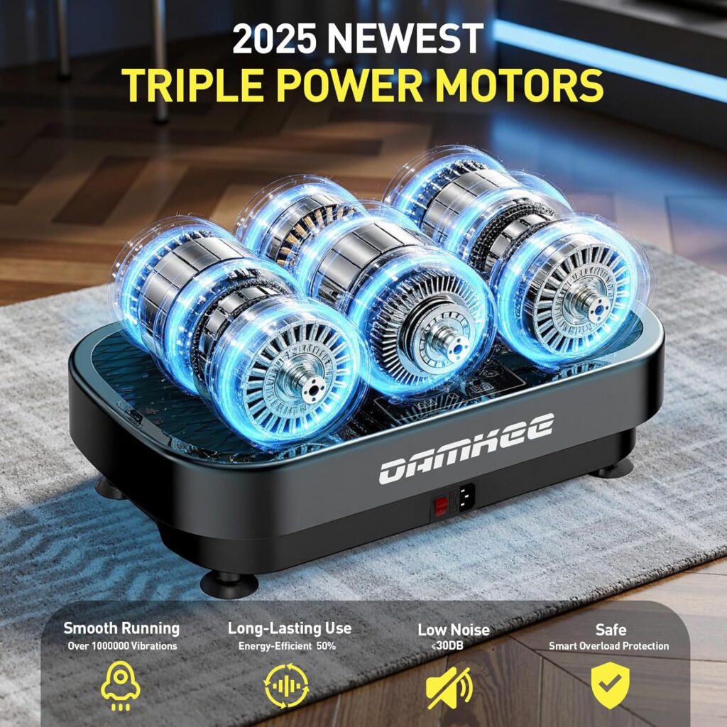 DamKee vibration plate Triple-motor vibration platform