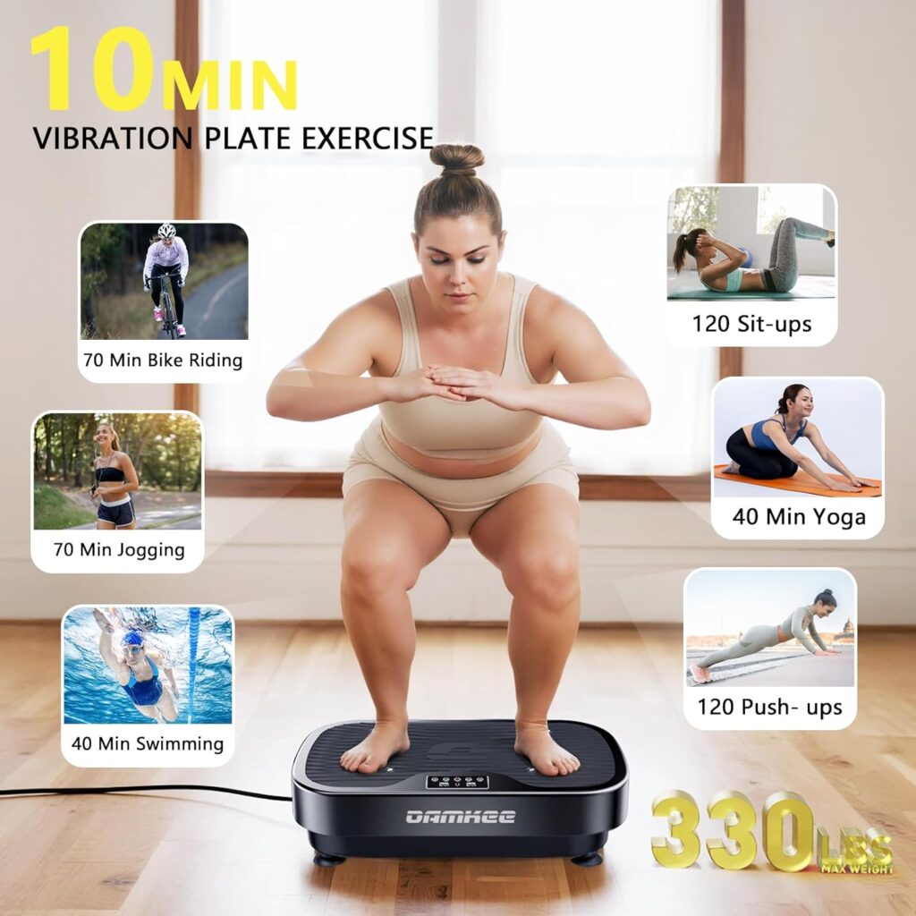 DamKee vibration plate 330 lbs capacity