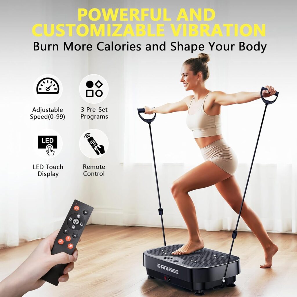 DamKee vibration plate for lymphatic drainage and relaxation