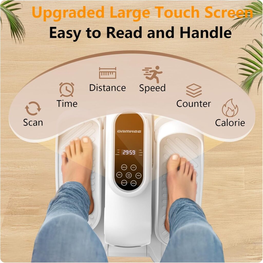 DamKee under desk foot exerciser for circulation and joint mobility