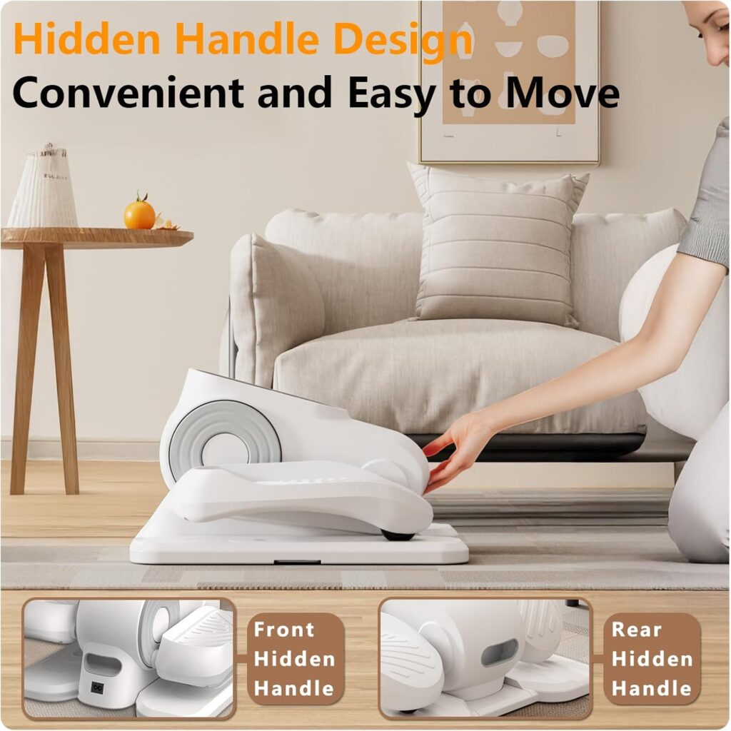 DamKee DK-066 mini elliptical with anti-slip base and foot straps