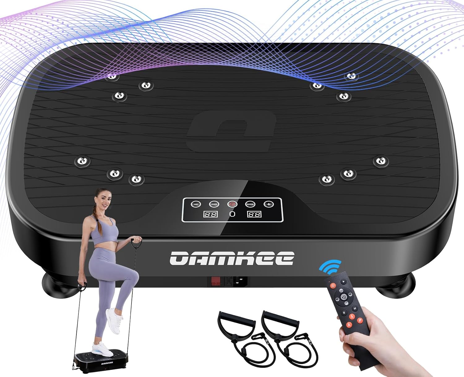 DamKee Power Waver Vibration Plate Exercise Machine