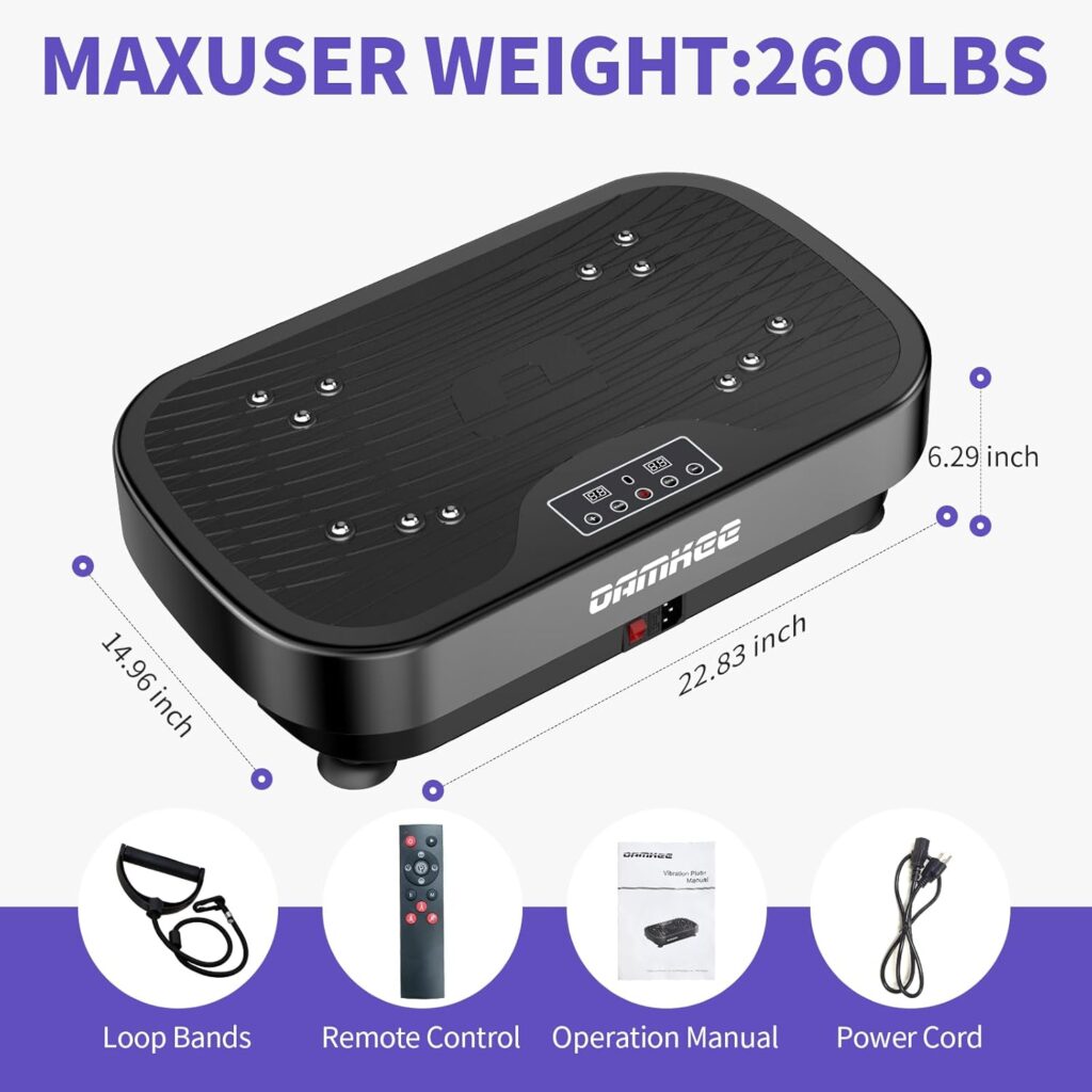 DamKee Vibration Plate 260 lbs