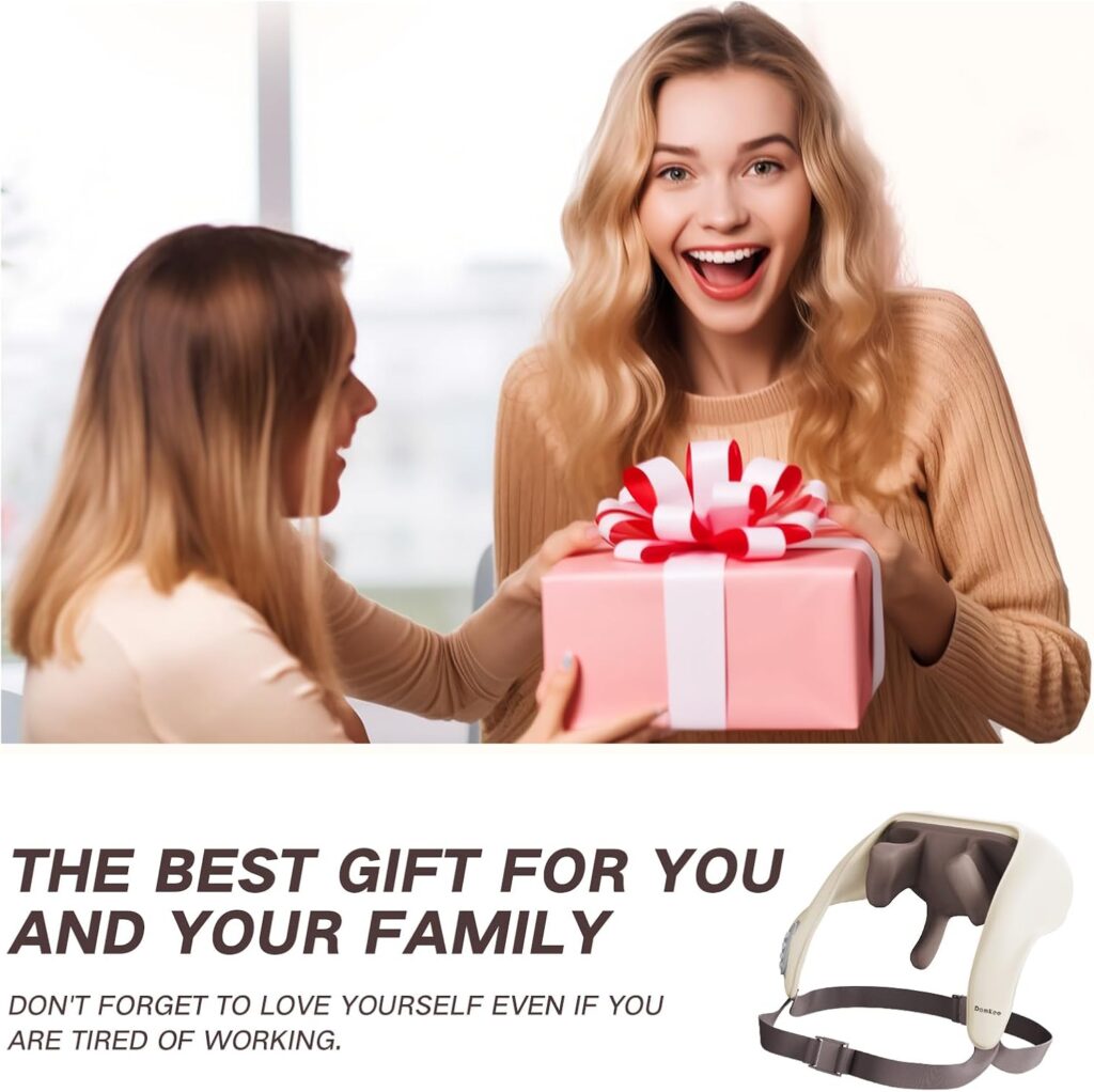 damkee kneading shoulder and neck massager as a gift